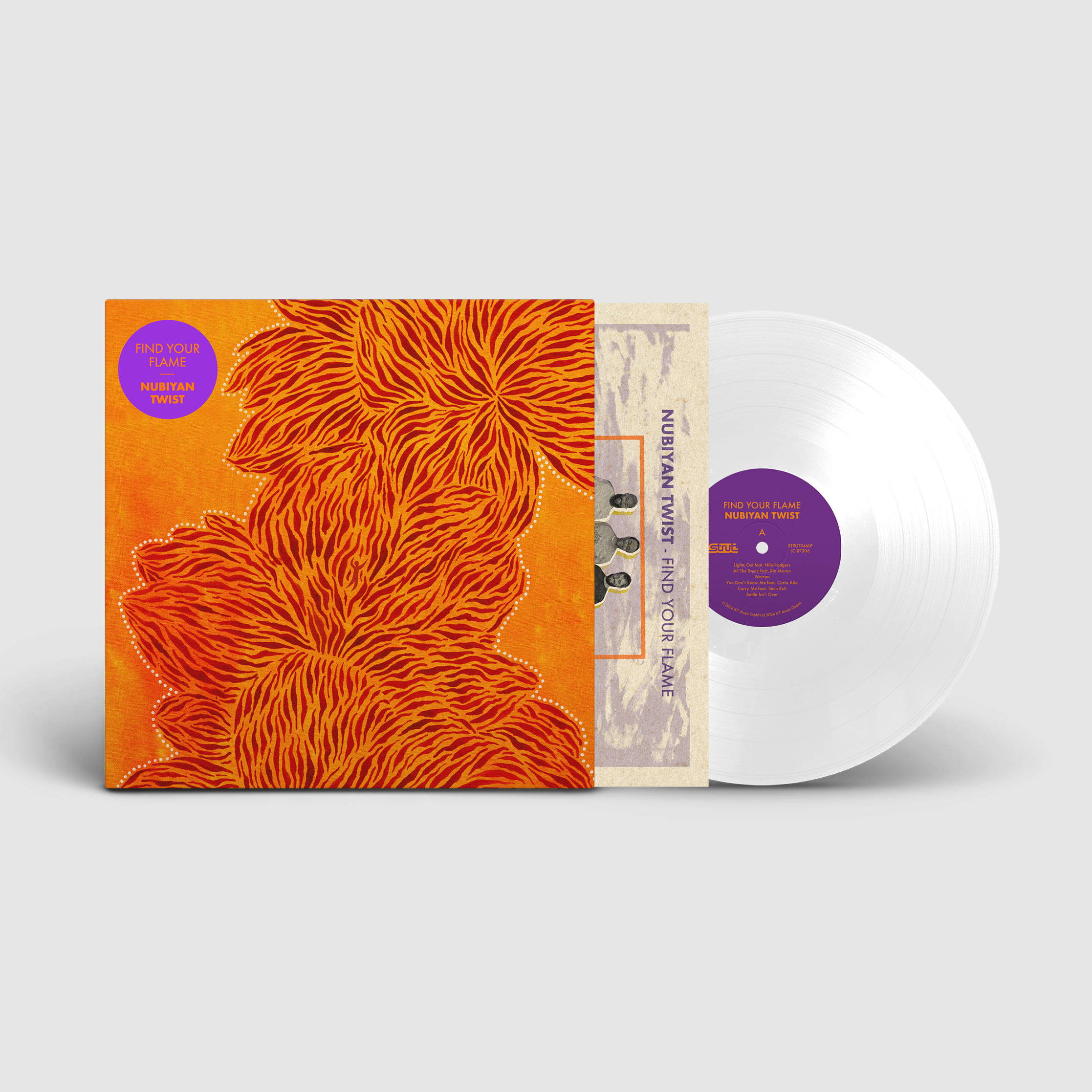 Find Your Flame: White Vinyl LP