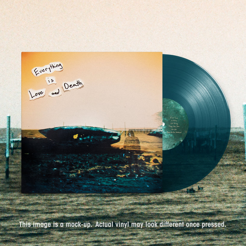 Everything Is Love And Death: Transparent Teal Vinyl LP