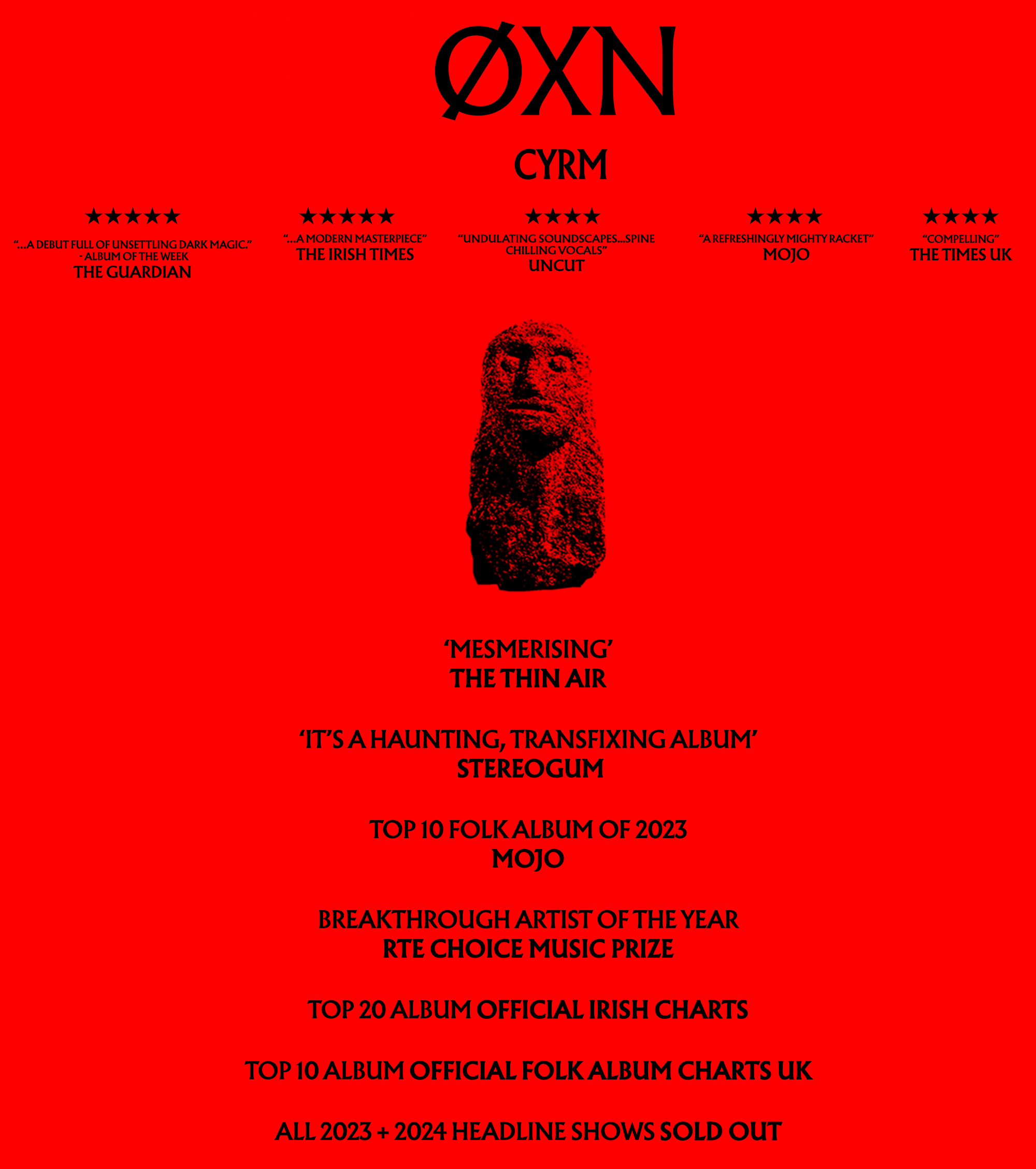 CYRM: Limited Red Vinyl LP