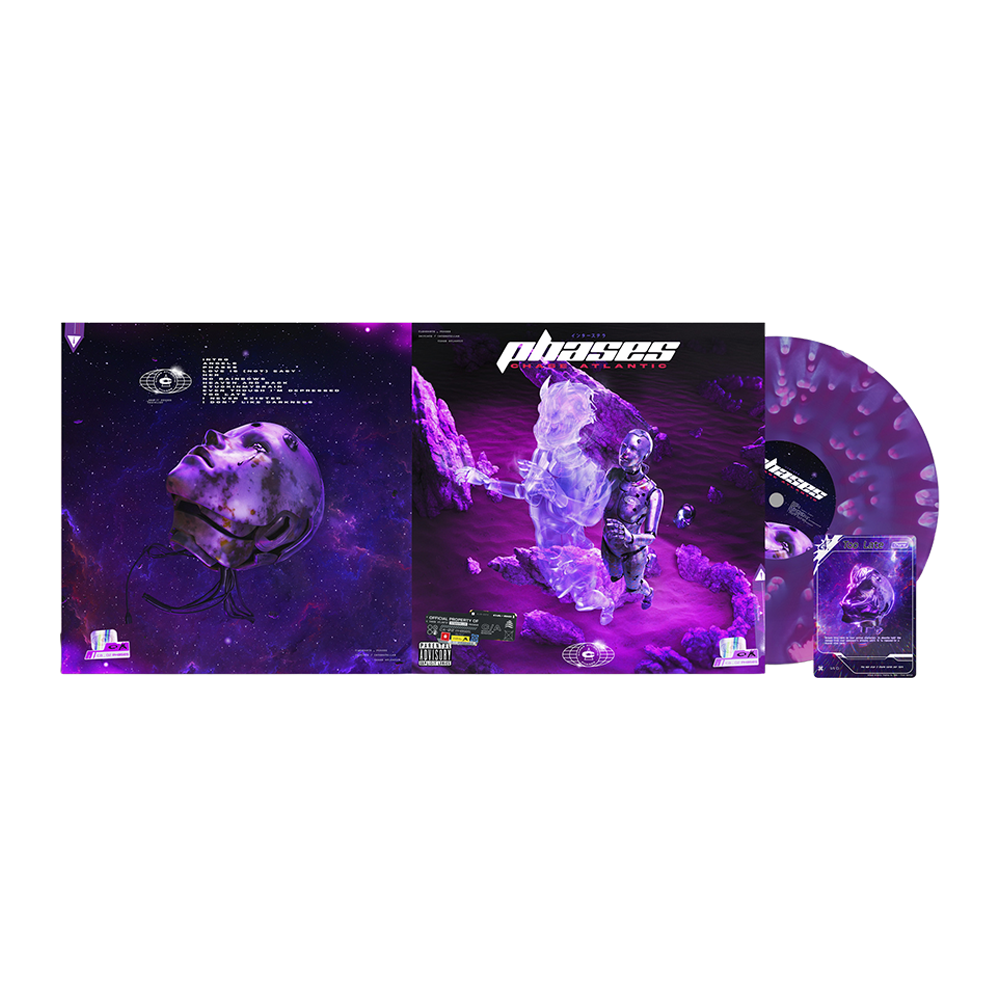 PHASES: Ghostly Purple & Pink Vinyl LP & Signed Print