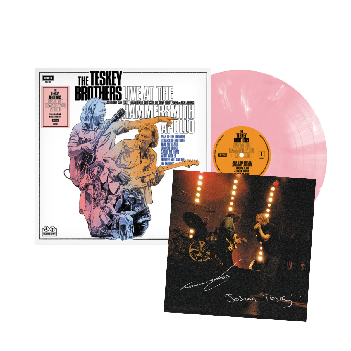 Live at The Hammersmith Apollo - Pink Marble Vinyl (Signed)