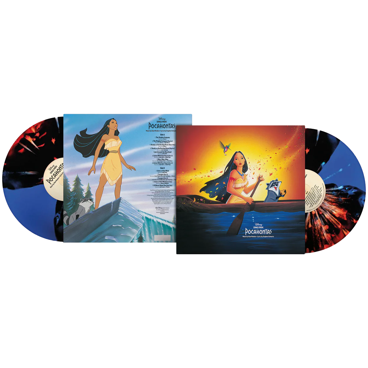 Songs From Pocahontas: Limited Kaleidoscope Sunset Splatter Colour Vinyl LP