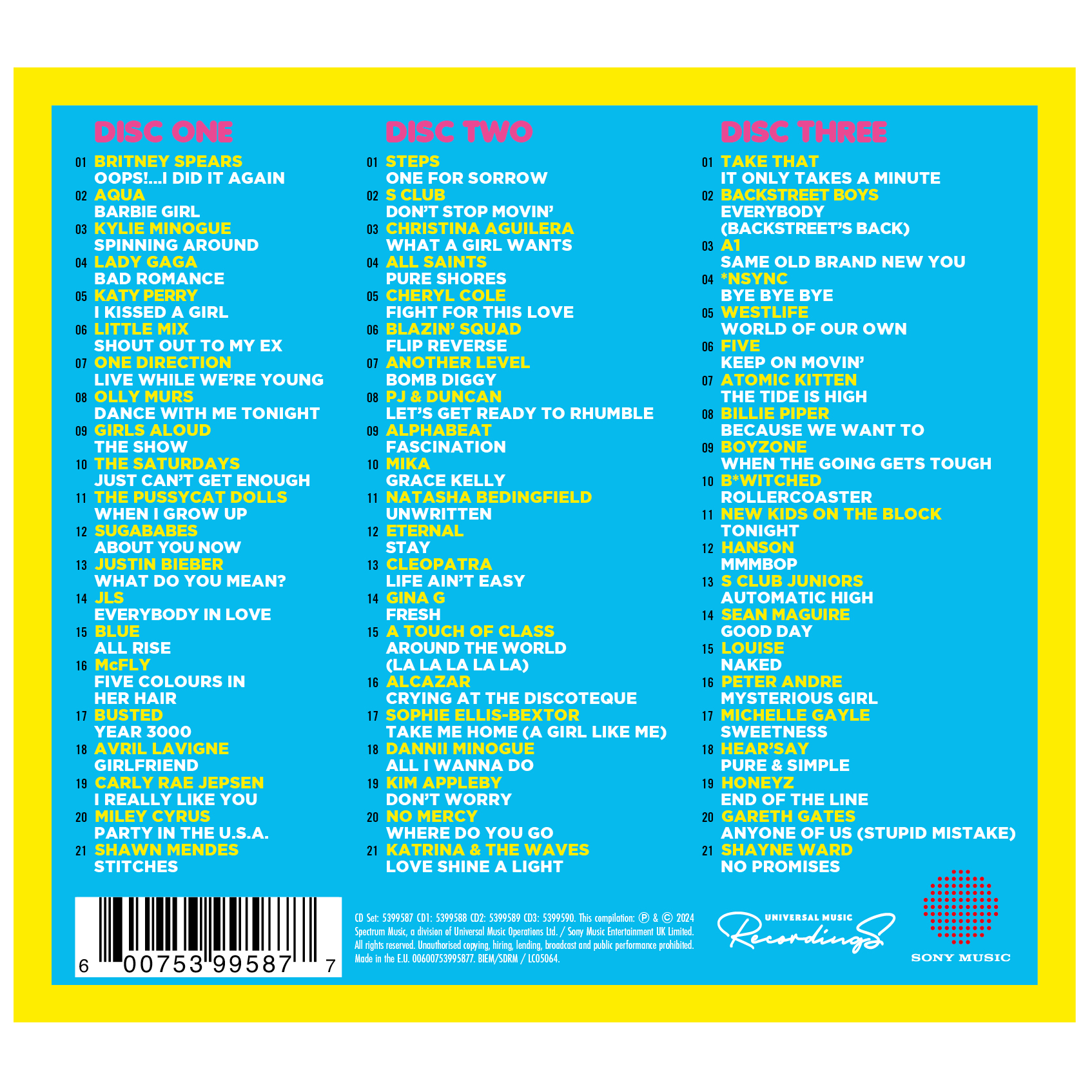 The Best Pop Album In The World... Ever! 3CD
