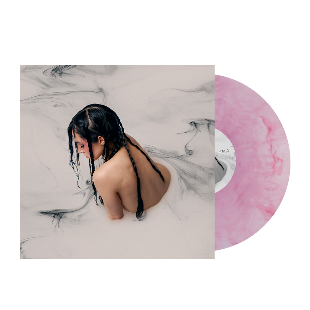 Negative Spaces: Clear with Pink Marble Vinyl LP