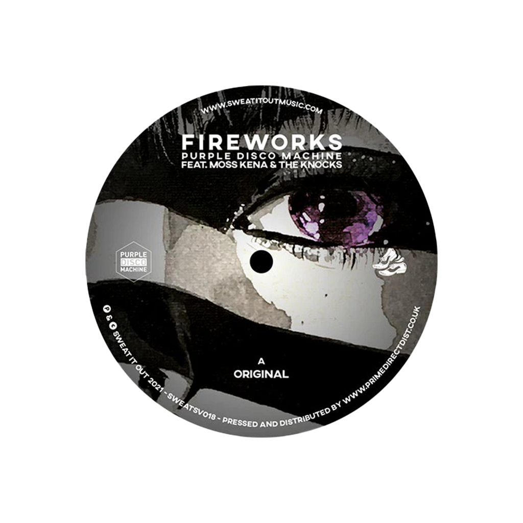Purple Disco Machine - Fireworks ft Moss Kena and The Knocks 7"