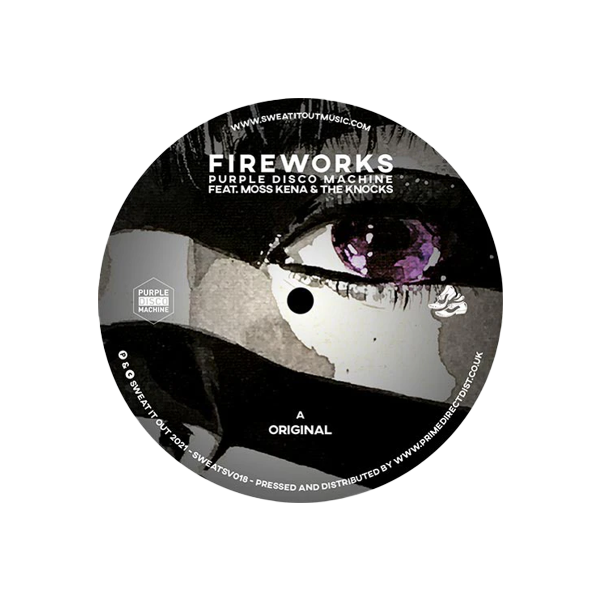 Purple Disco Machine - Fireworks ft Moss Kena and The Knocks 7"
