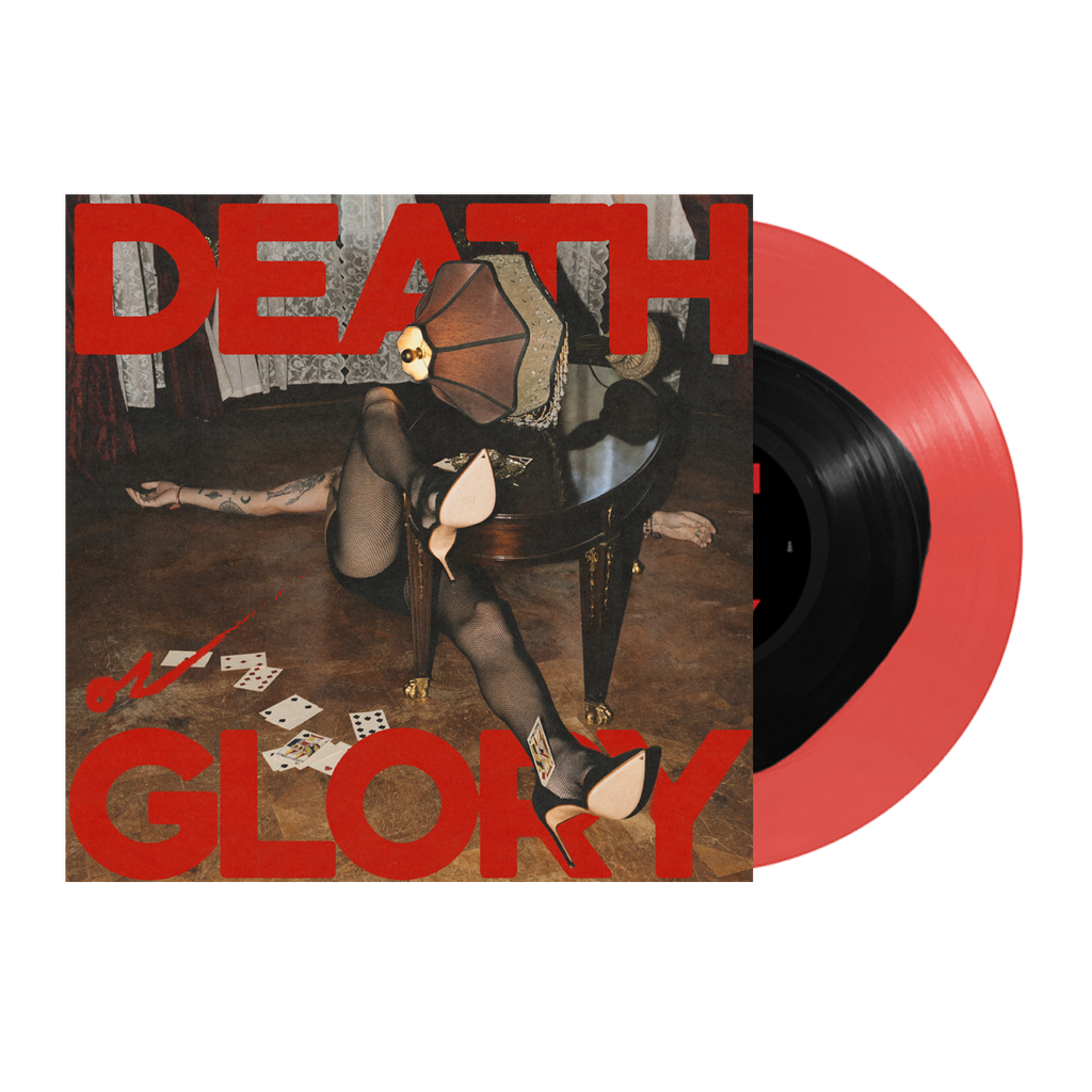 Death Or Glory: Transparent Red w/ Black Spot Vinyl LP