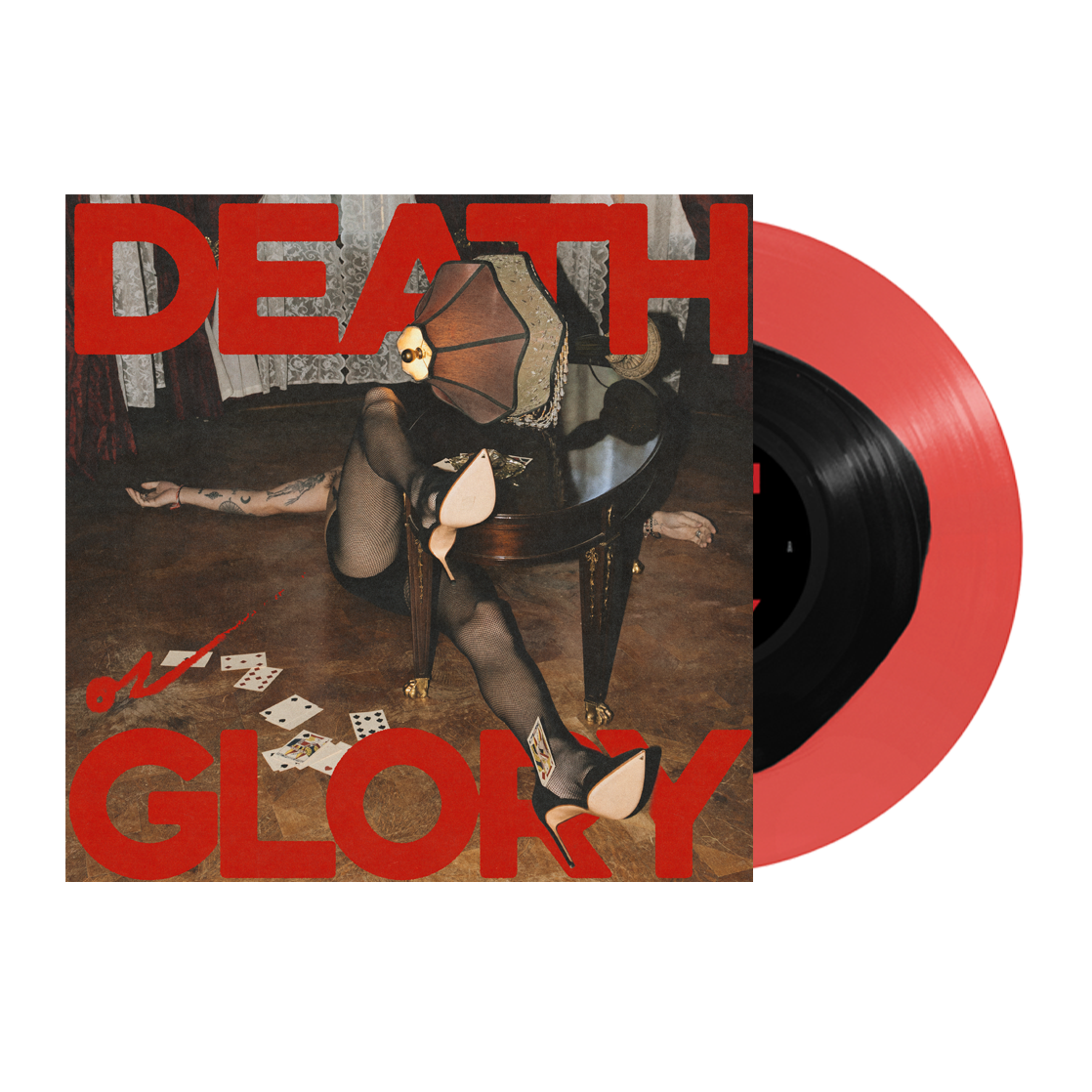 Death Or Glory: Transparent Red w/ Black Spot Vinyl LP