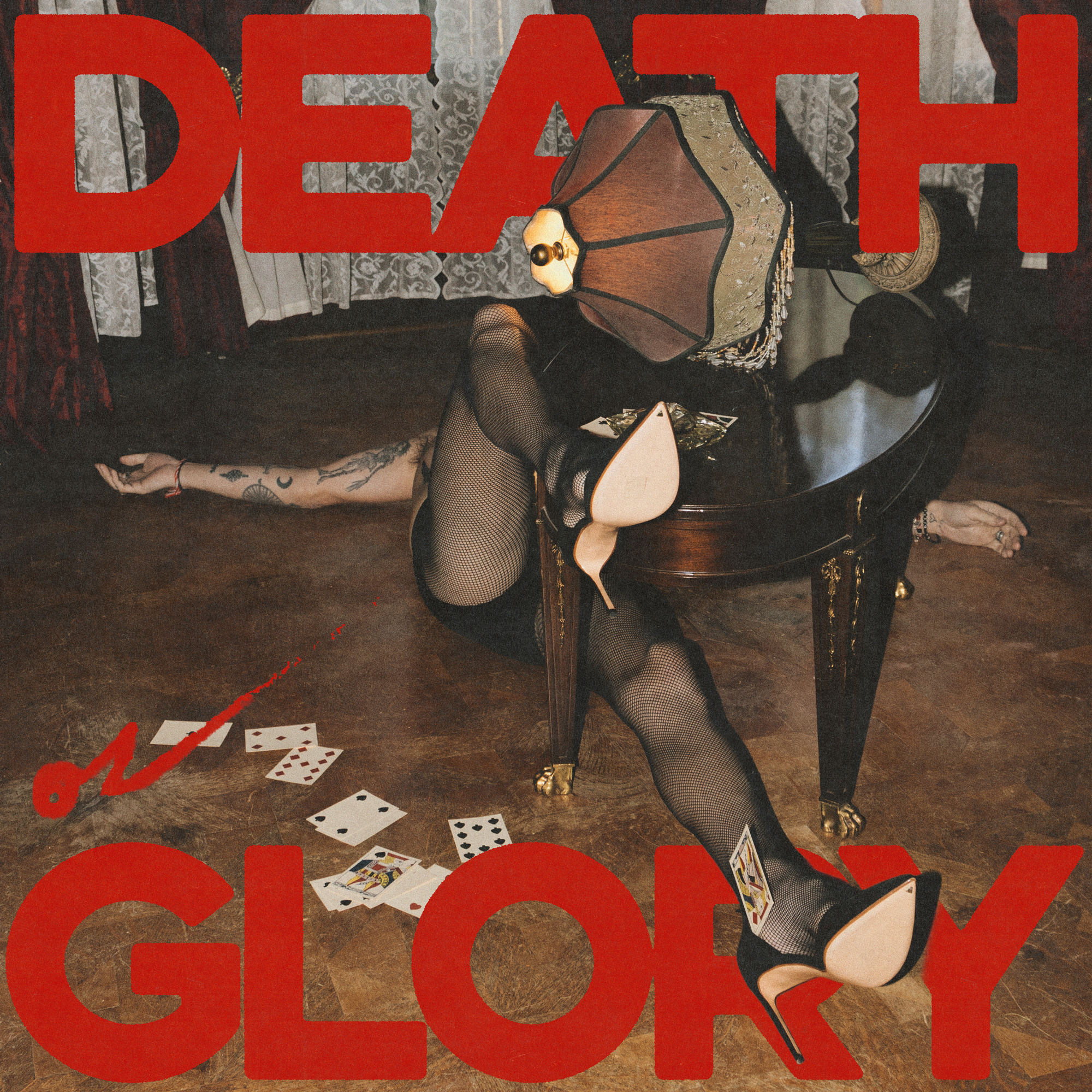 Death Or Glory: Transparent Red w/ Black Spot Vinyl LP