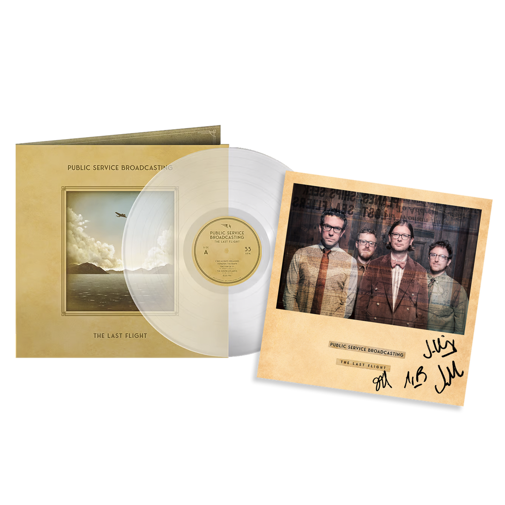 The Last Flight: Limited Clear Vinyl LP + Signed Print