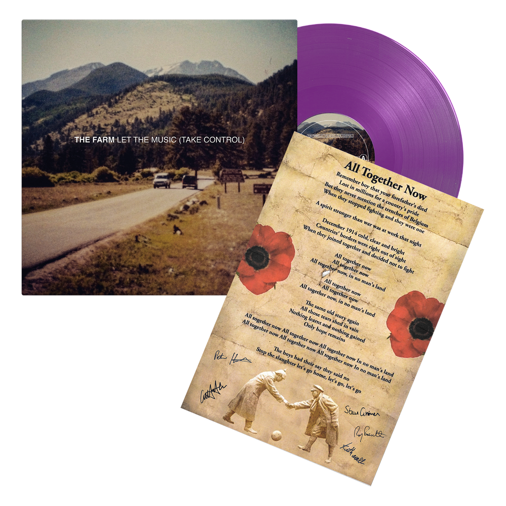 Let The Music (Take Control): Purple Vinyl LP + Signed Art Card