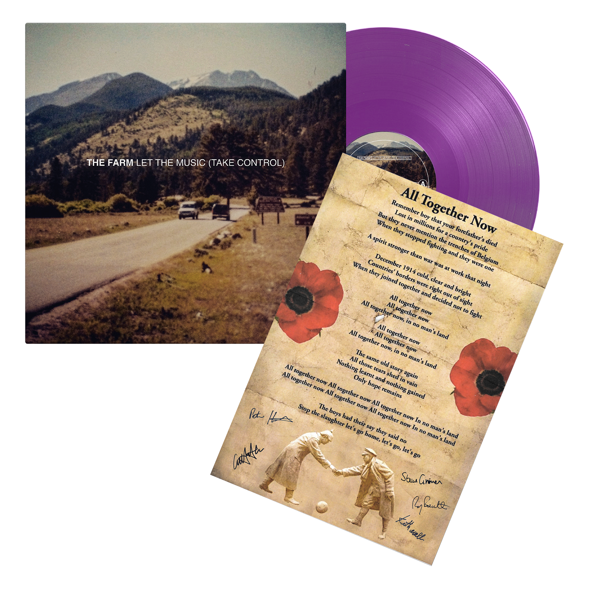 Let The Music (Take Control): Purple Vinyl LP + Signed Art Card