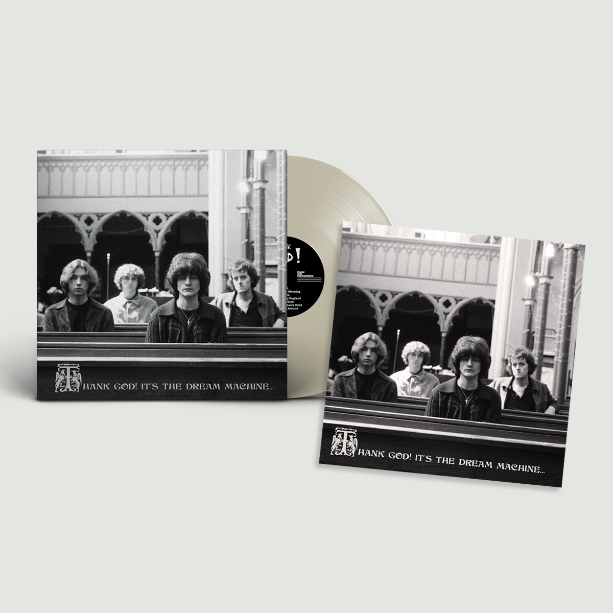 Thank God! It's The Dream Machine... Limited White Vinyl LP + Signed Print