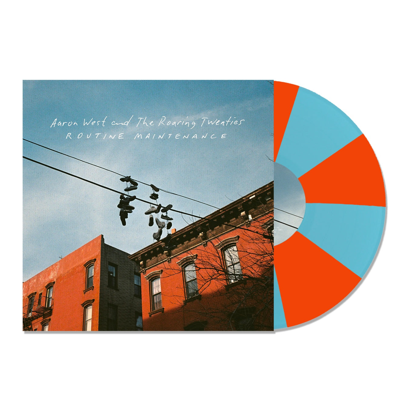 Routine Maintenance: Limited Blue + Orange Pinwheel Vinyl LP