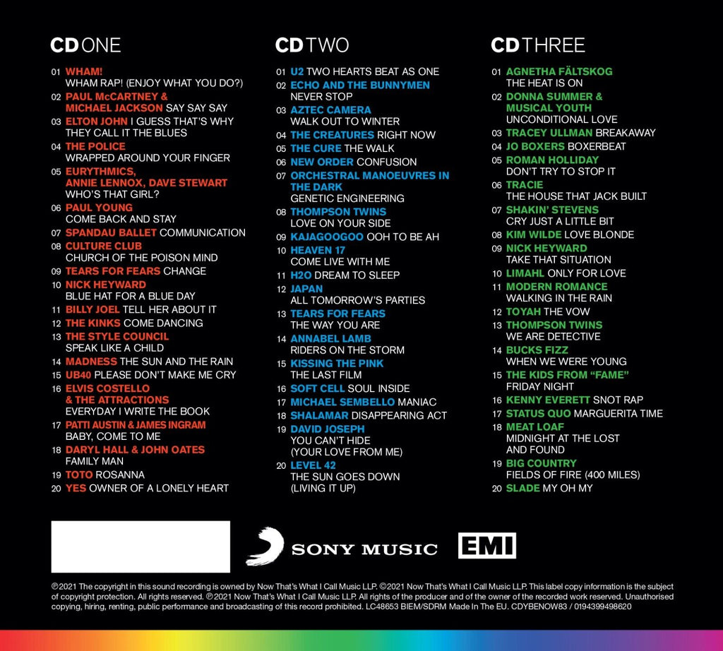 NOW – Yearbook Extra 1983: 3CD