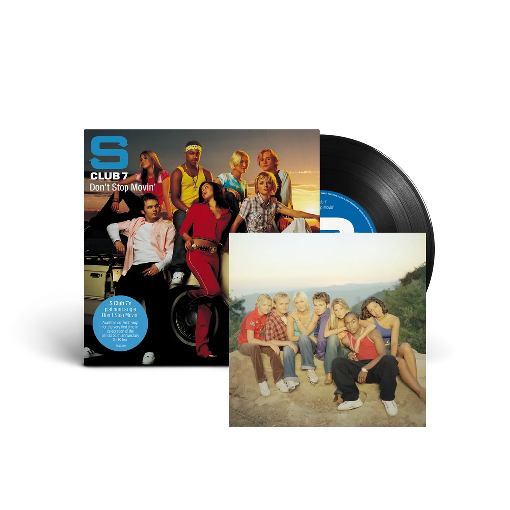 Don't Stop Movin': Limited Vinyl 7" Single + Limited Edition Art Card