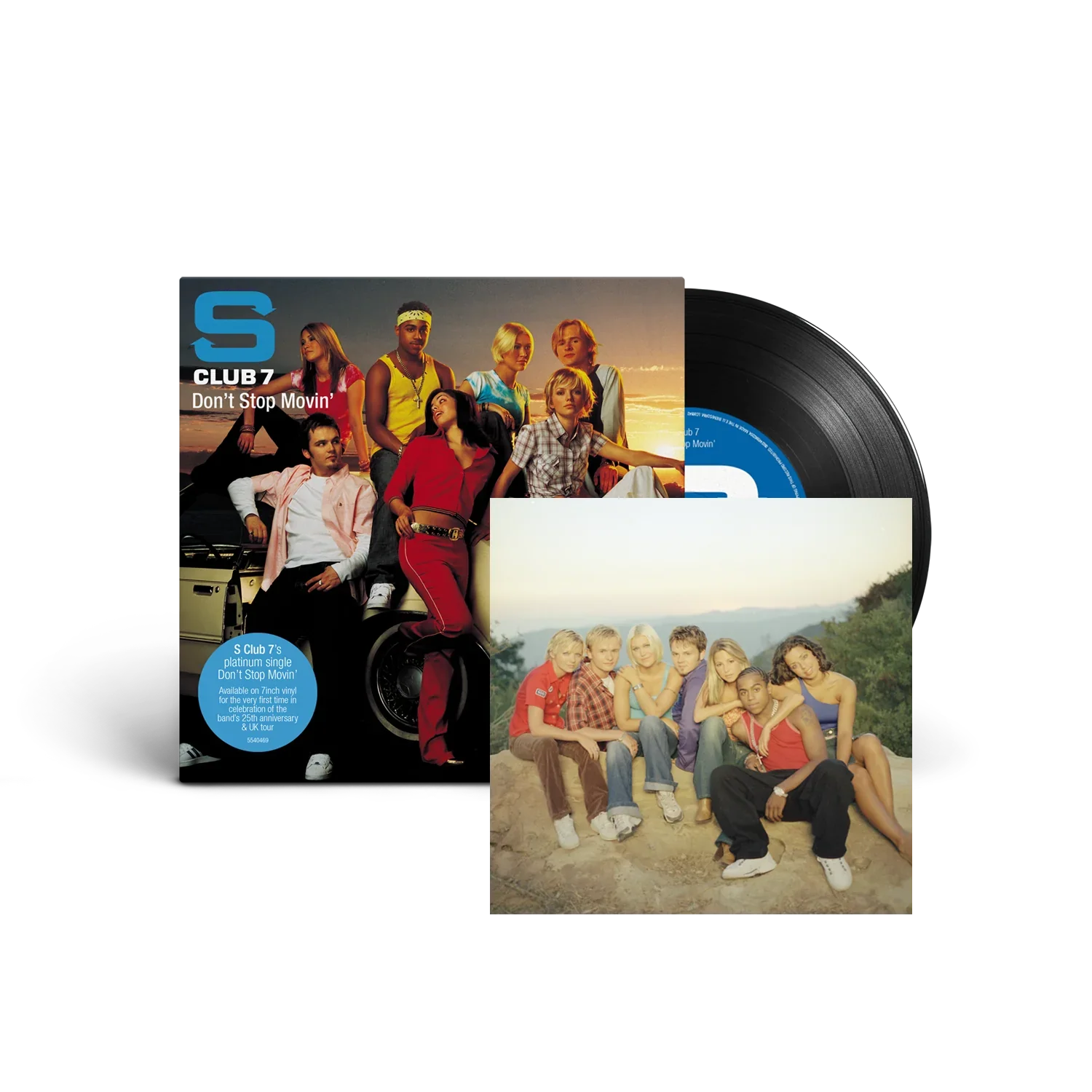 Don't Stop Movin': Limited Vinyl 7" Single + Limited Edition Art Card