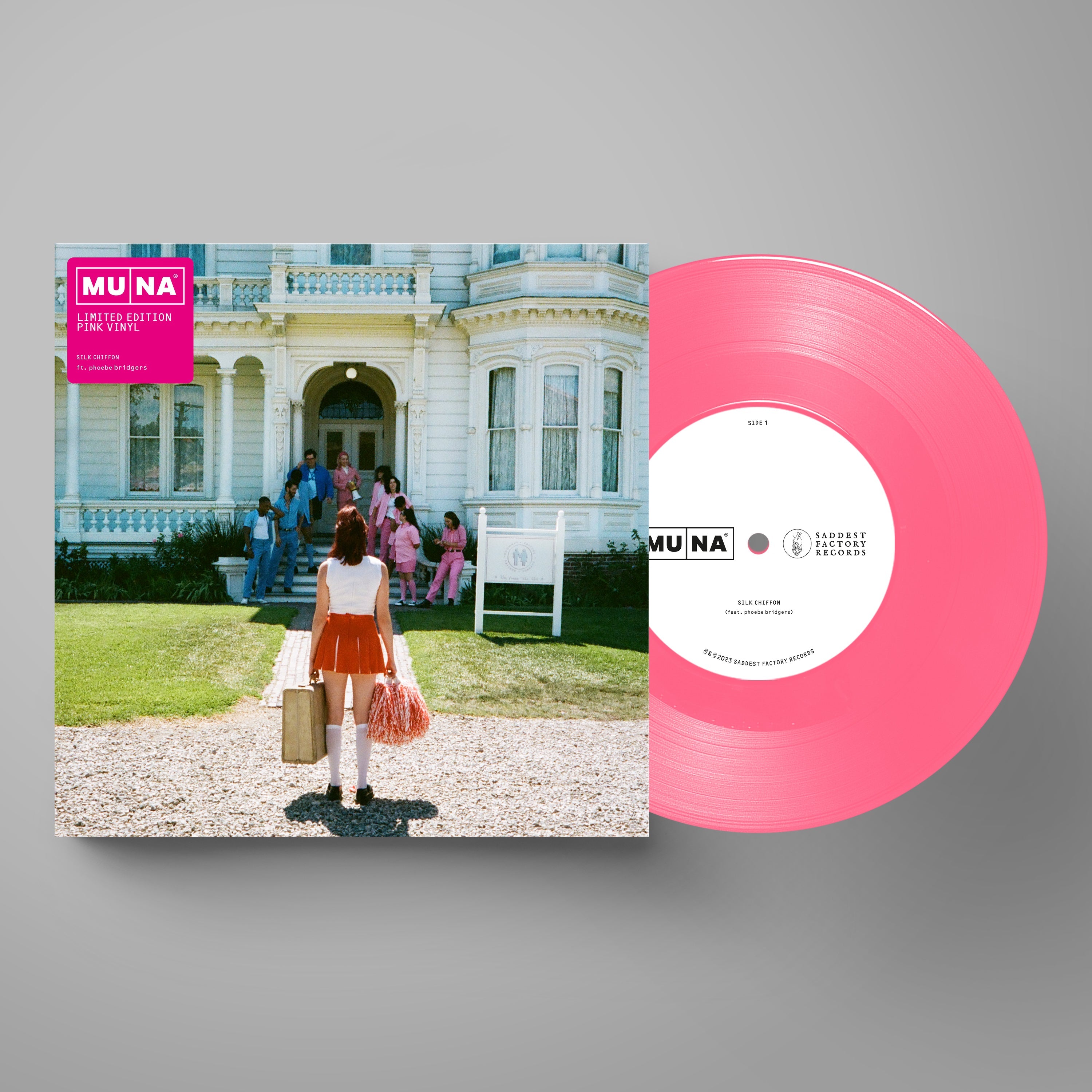 Silk Chiffon: Limited Pink Vinyl 7" Single