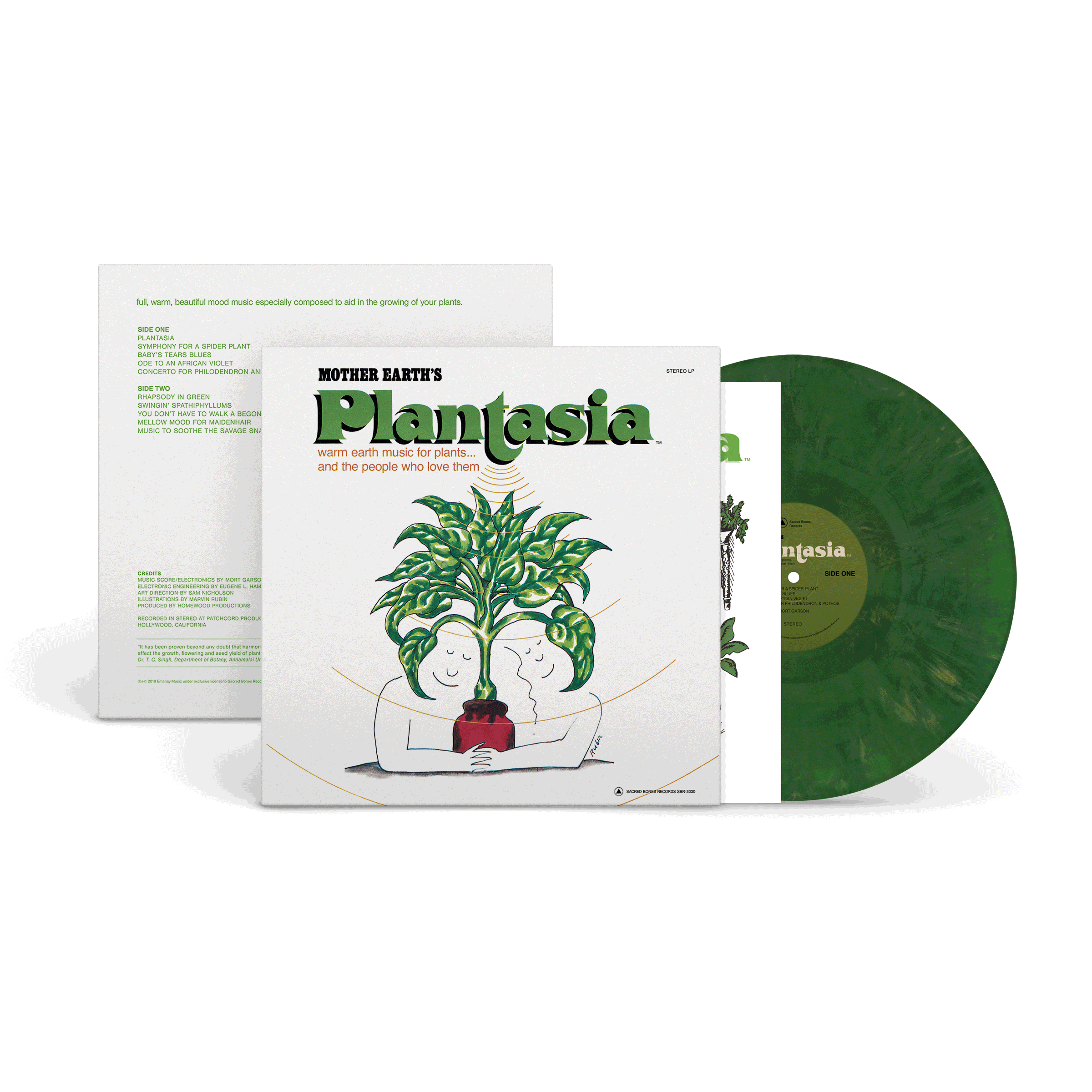 Mother Earth's Plantasia (50th Anniversary): Multicolor Eco Mix Vinyl LP