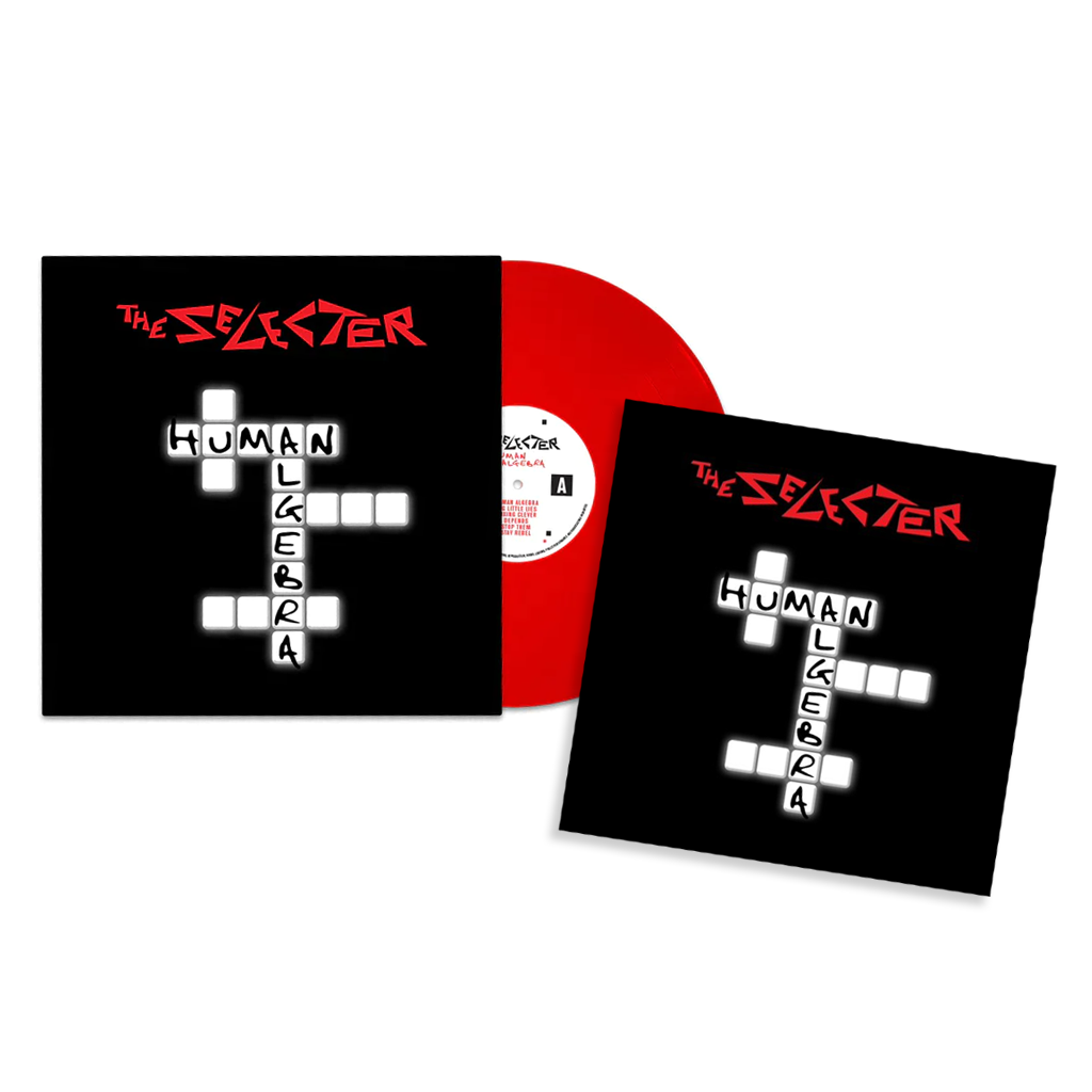 Human Algebra: Red Vinyl LP + Signed Print
