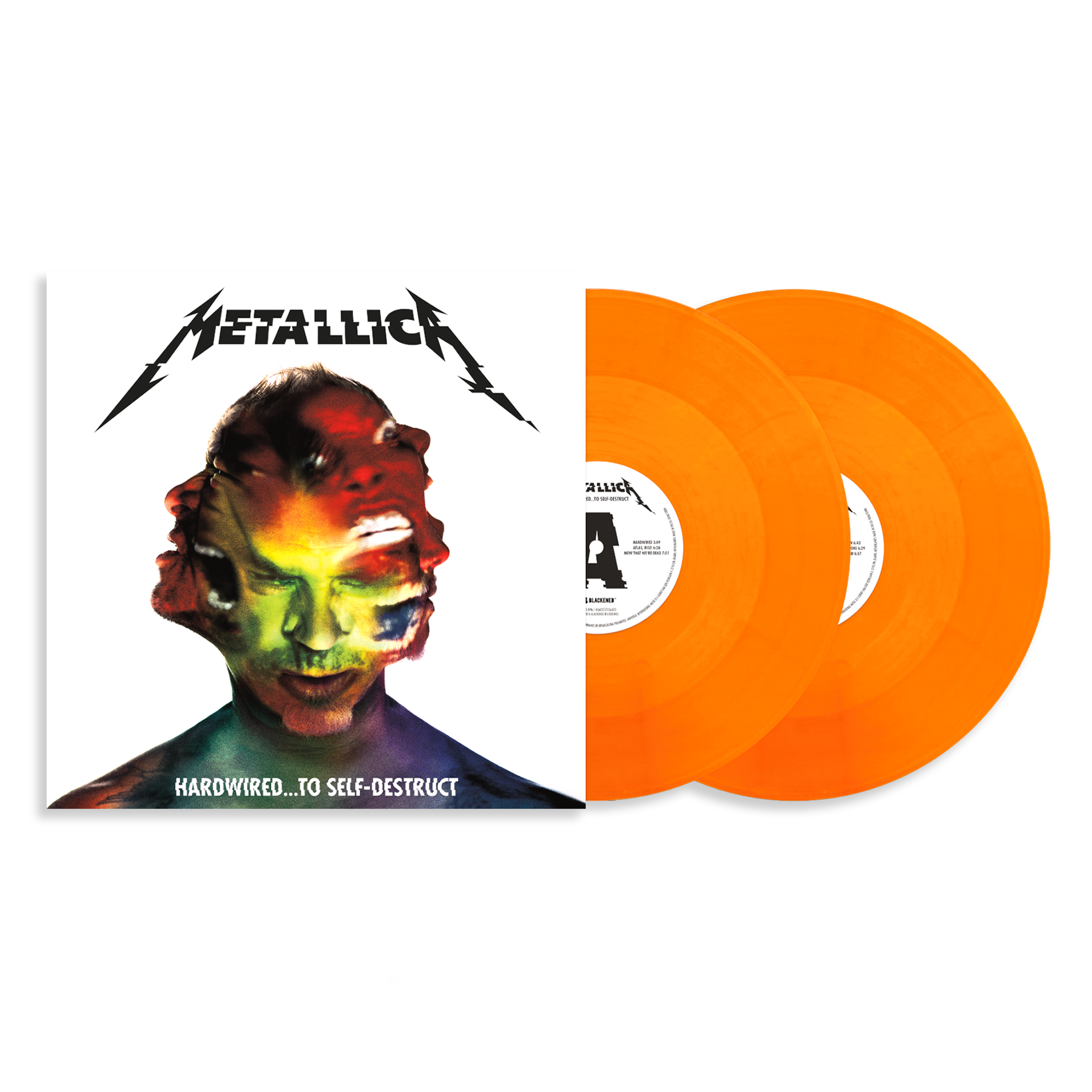 Hardwired…To Self-Destruct: Limited ‘Flame Orange’ Vinyl 2LP
