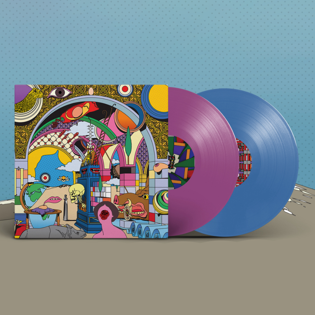 Parallel Realms: Violet & Colbalt Blue Vinyl 2LP (with Spot Gloss / Die-Cut Sleeve)