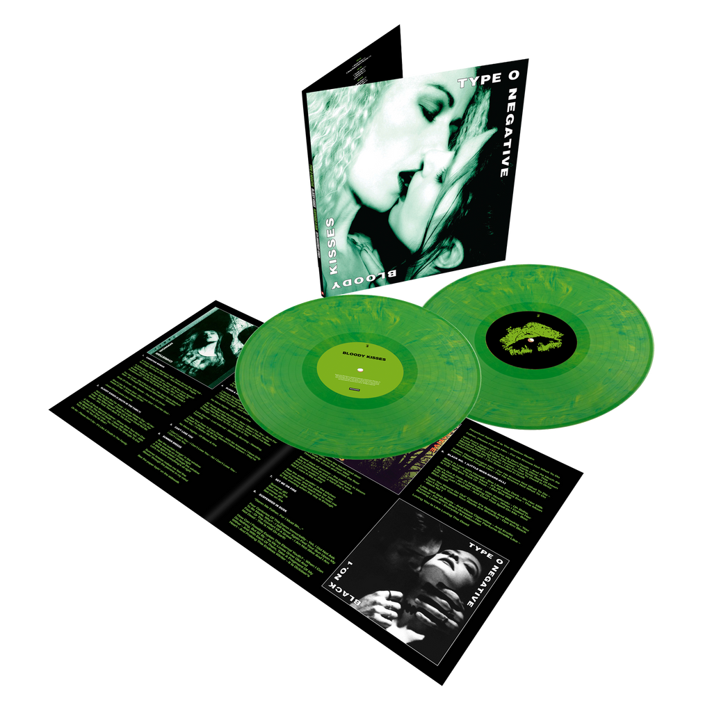 Bloody Kisses - Suspended In Dusk: Limited Green with Black Vinyl 2LP