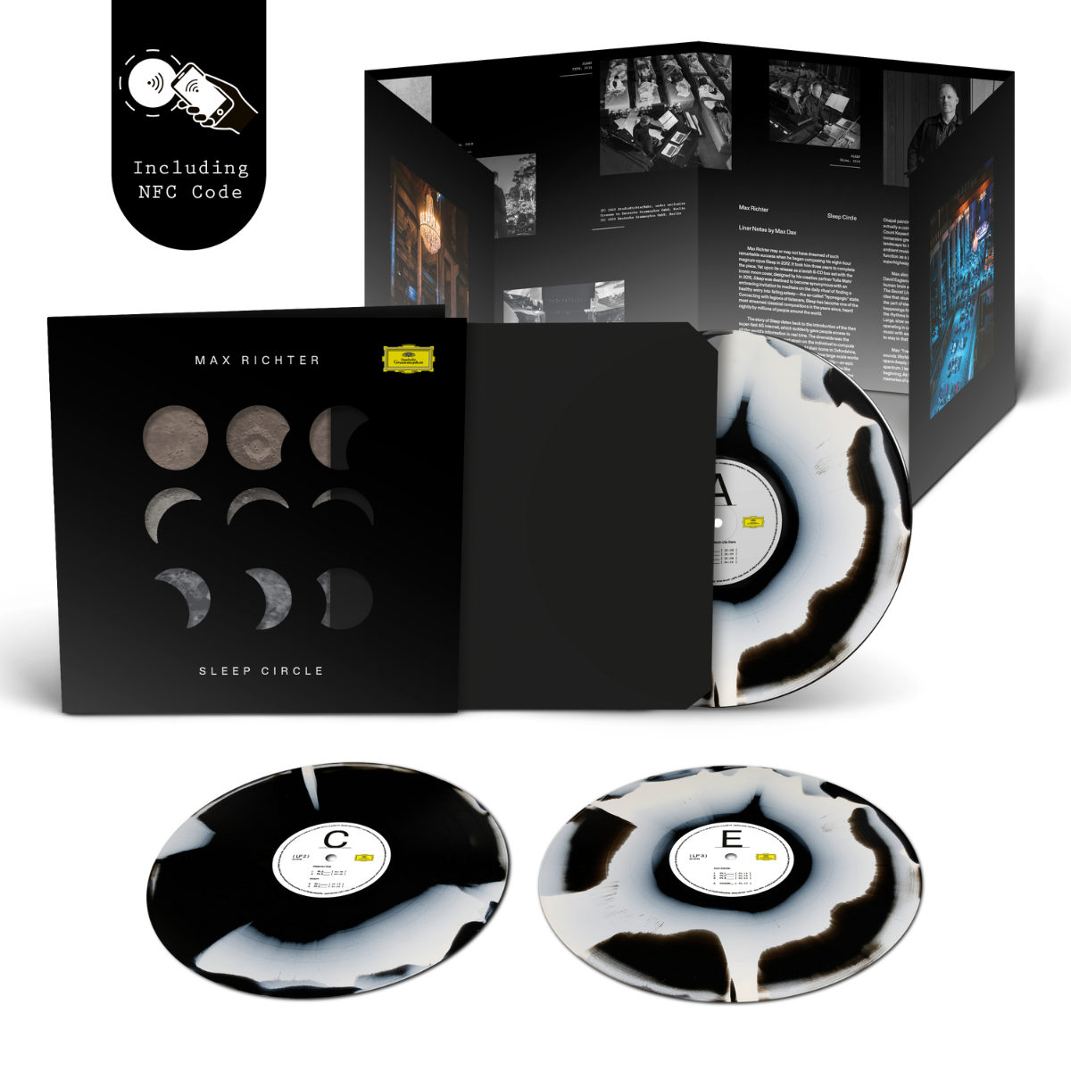 Sleep Circle - Exclusive Deluxe Black & White Corona 3LP + 8 Page Booklet