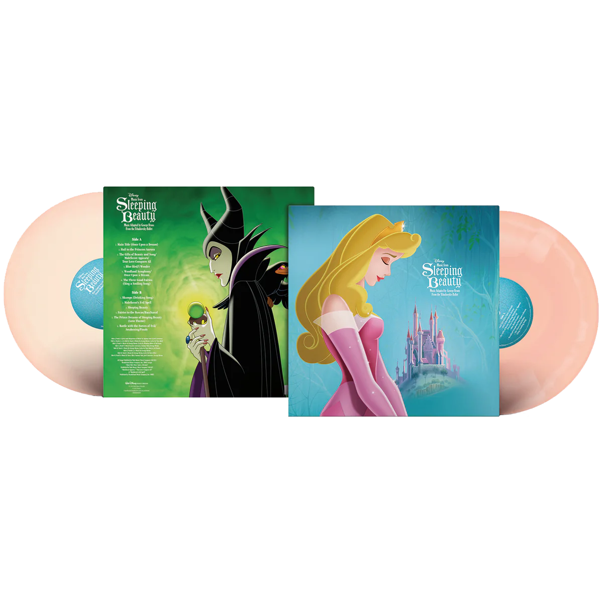 Music From Sleeping Beauty:  Limited Royal Peach Colour Vinyl LP.
