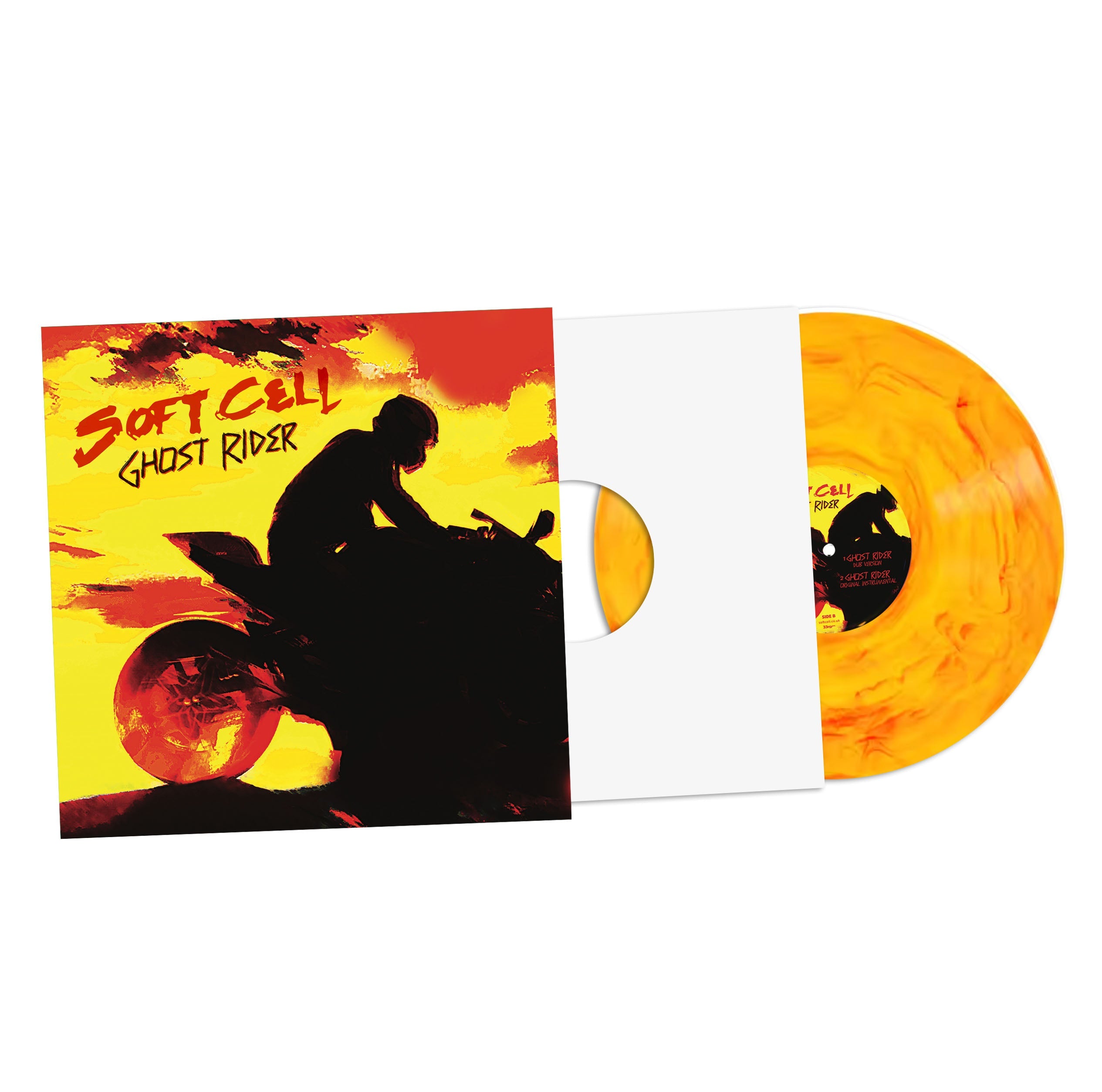 Ghost Rider: Night Flame Marble Yellow Vinyl LP
