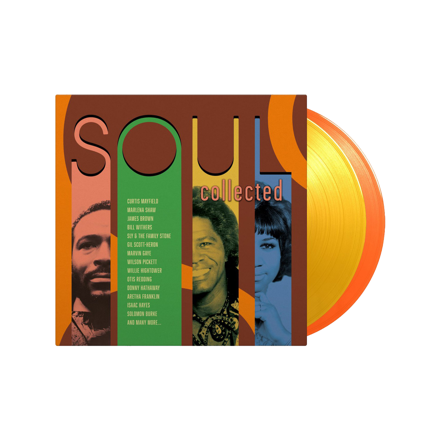 Soul Collected: Limited Yellow + Orange Vinyl 2LP