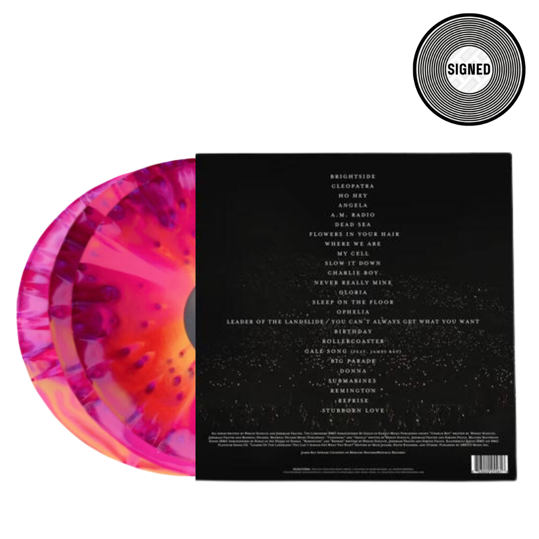 Live From Wrigley Field: Signed Exclusive Orange/Purple Splatter 3LP