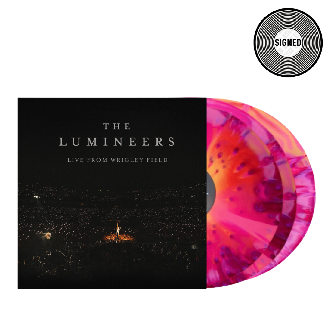Live From Wrigley Field: Signed Exclusive Orange/Purple Splatter 3LP