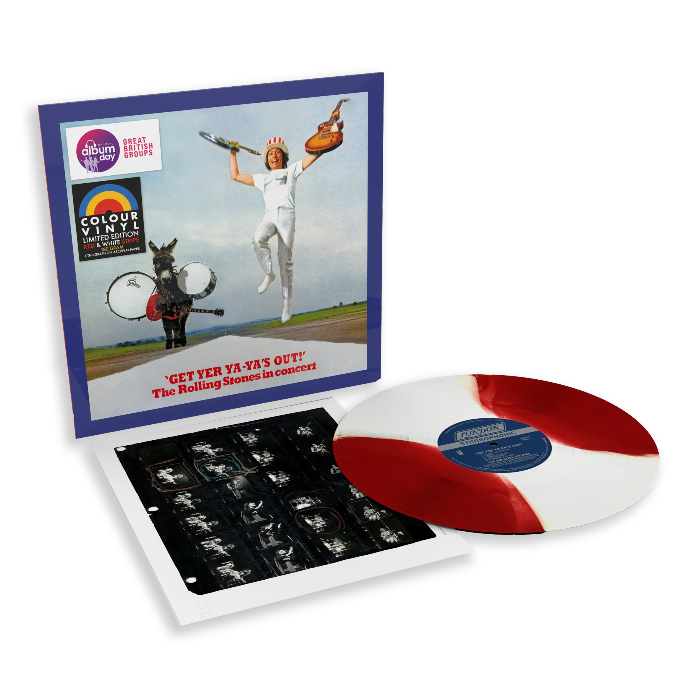Get Yer Ya-Ya’s Out! Limited Red & White Vinyl LP [NAD24]