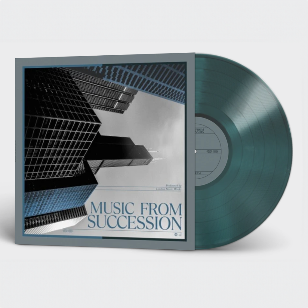 Music From Succession:  Dark Green (w/ Hint of Blue) Vinyl LP