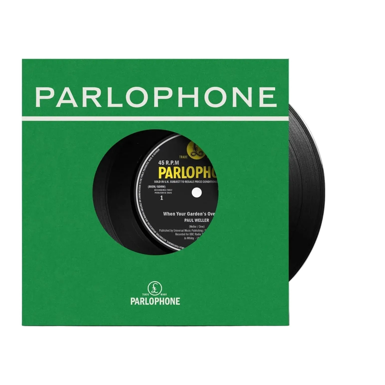 When Your Gardens Overgrown: 7" Vinyl Single [RSD 2026]