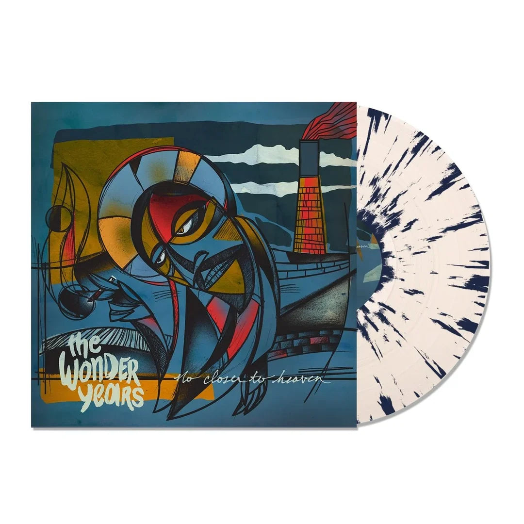 No Closer To Heaven: Clear w/ Blue Splatter Vinyl LP