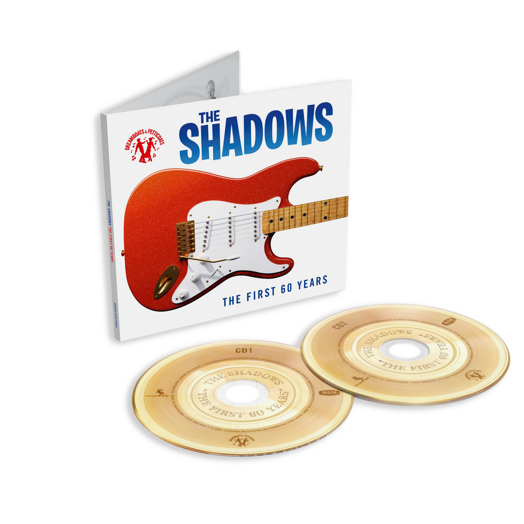 Dreamboats & Petticoats Presents: The Shadows – The First 60 Years: 2CD