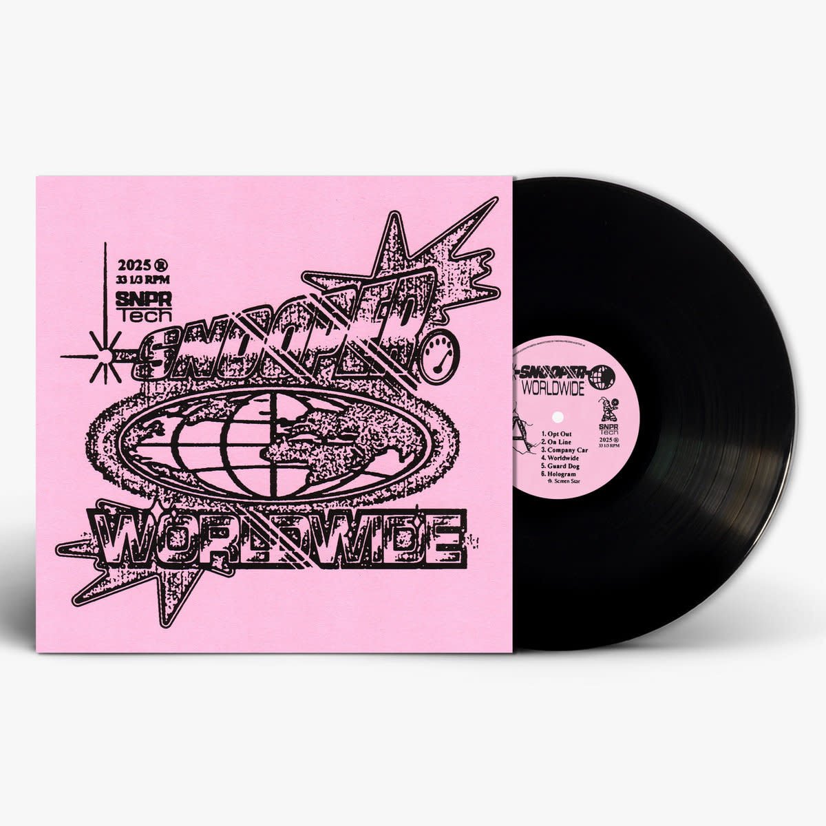 Worldwide: Black Vinyl LP