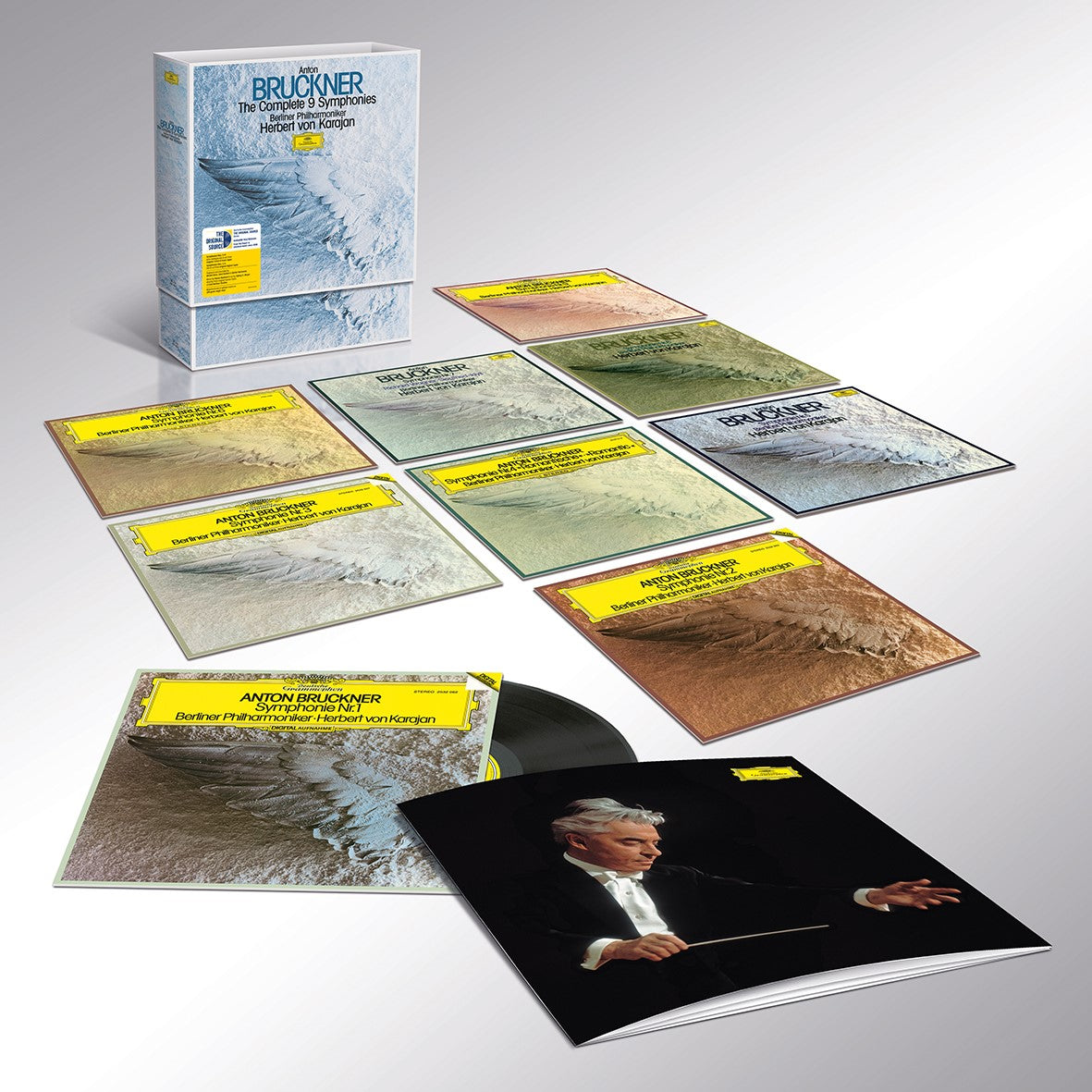 Bruckner - The Complete 9 Symphonies: Vinyl 17LP