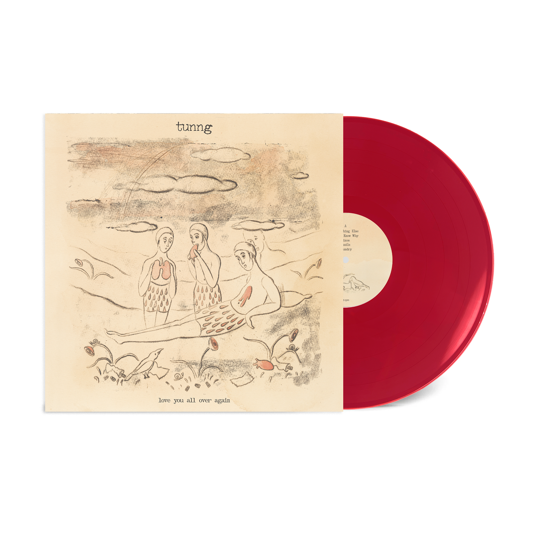 Love You All Over Again: Heart Red Vinyl LP