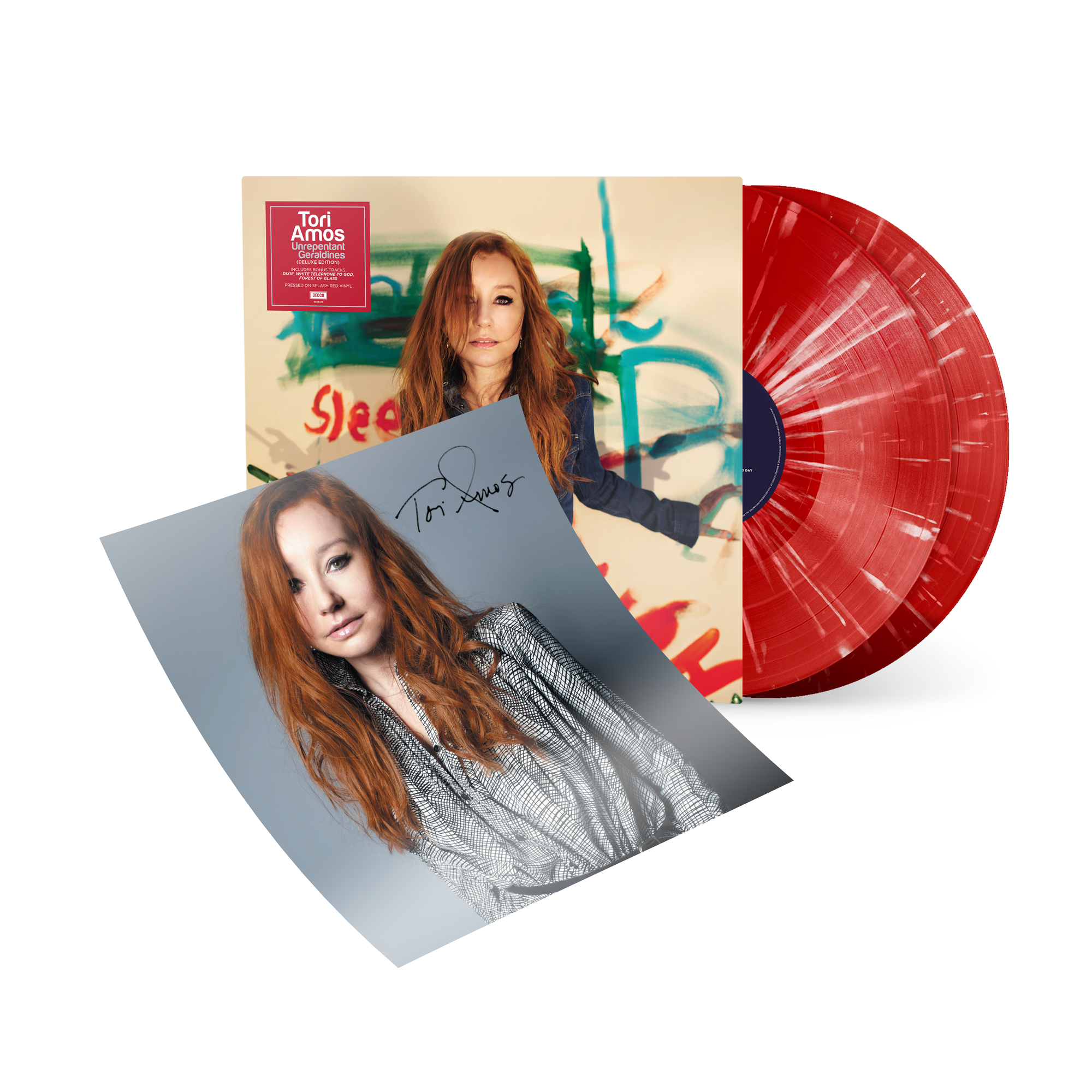 Unrepentant Geraldines (10th Anniversary Deluxe Edition): Limited Red Splatter Vinyl 2LP + Signed Art Card
