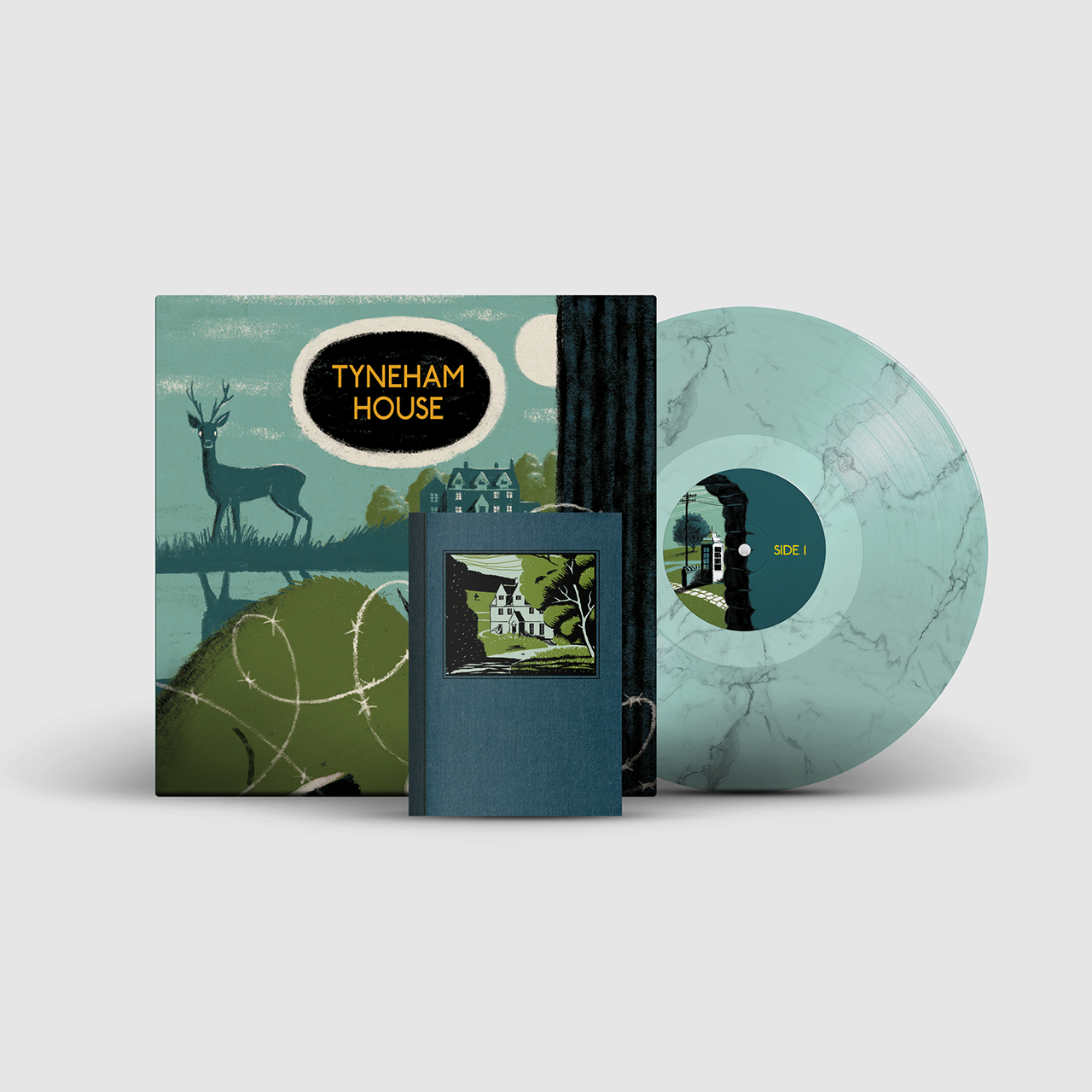 Tyneham House: Limited Blue + Transparent Marbled Vinyl 10" LP