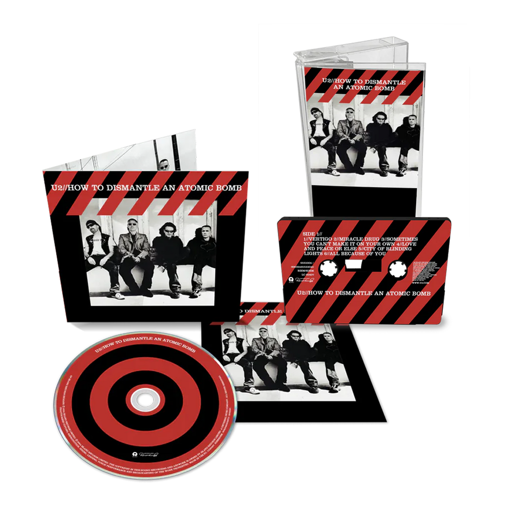 How To Dismantle An Atomic Bomb (20th Anniversary): CD + Limited Red & Black Cassette
