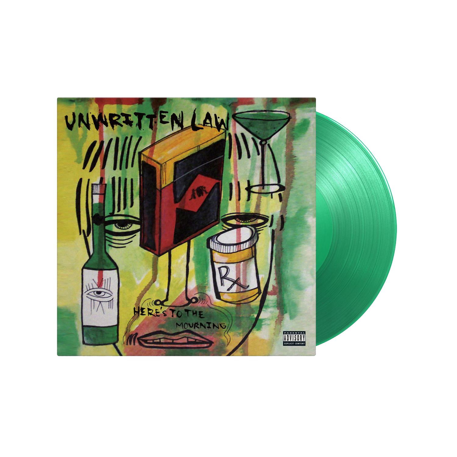 Here's To The Mourning: Limited Translucent Green Vinyl LP