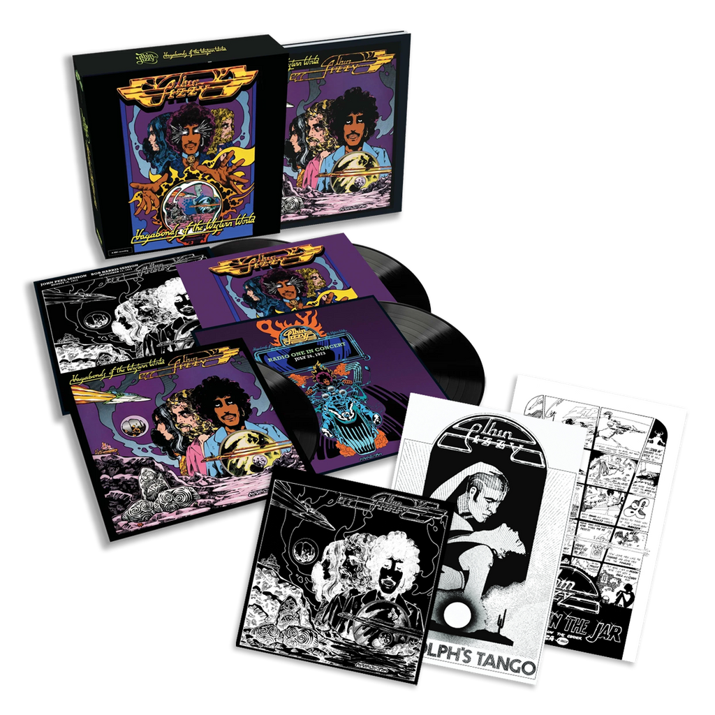 Vagabonds of the Western World: Super Deluxe Vinyl 4LP Box Set, Exclusive Artcard (signed by Eric Bell) + Jim Fitzpatrick Poster Set