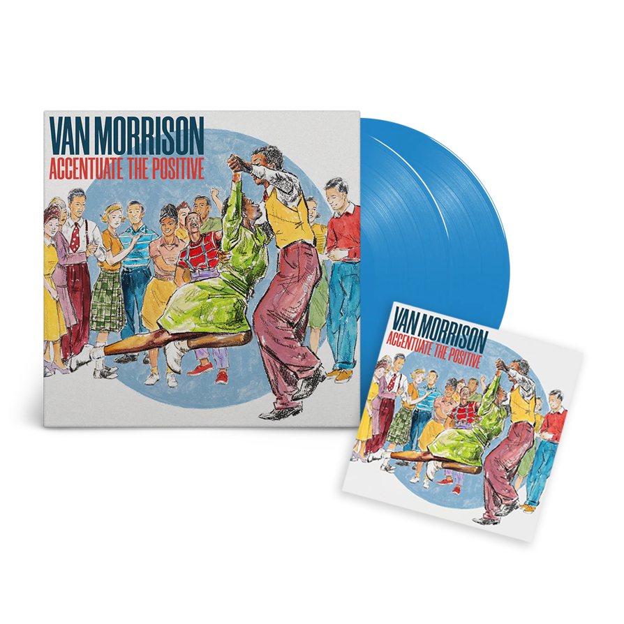 Accentuate The Positive: Blue Vinyl 2LP + Exclusive Signed Art Print