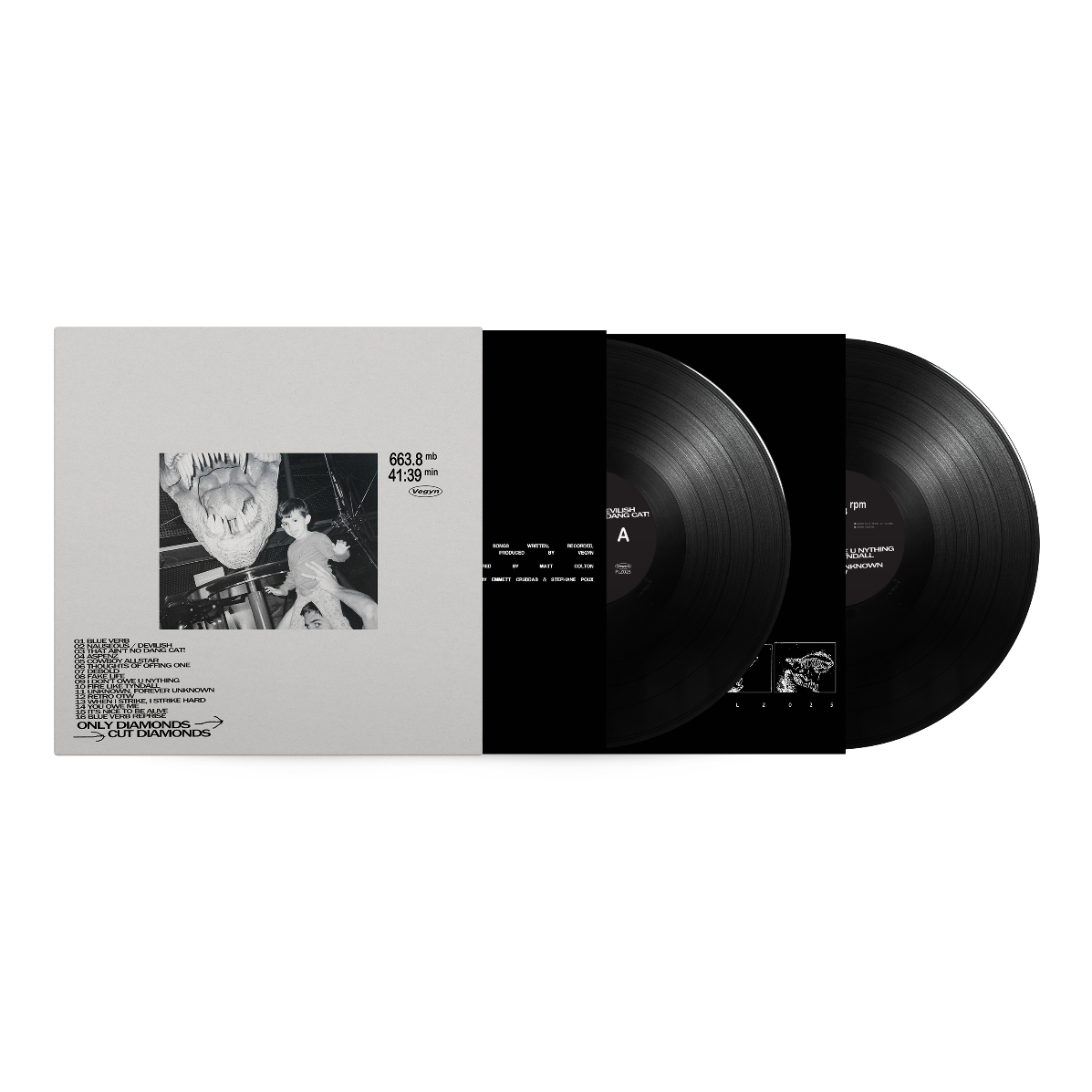 Only Diamonds Cut Diamonds (5 Year Anniversary Repress): Vinyl 2LP
