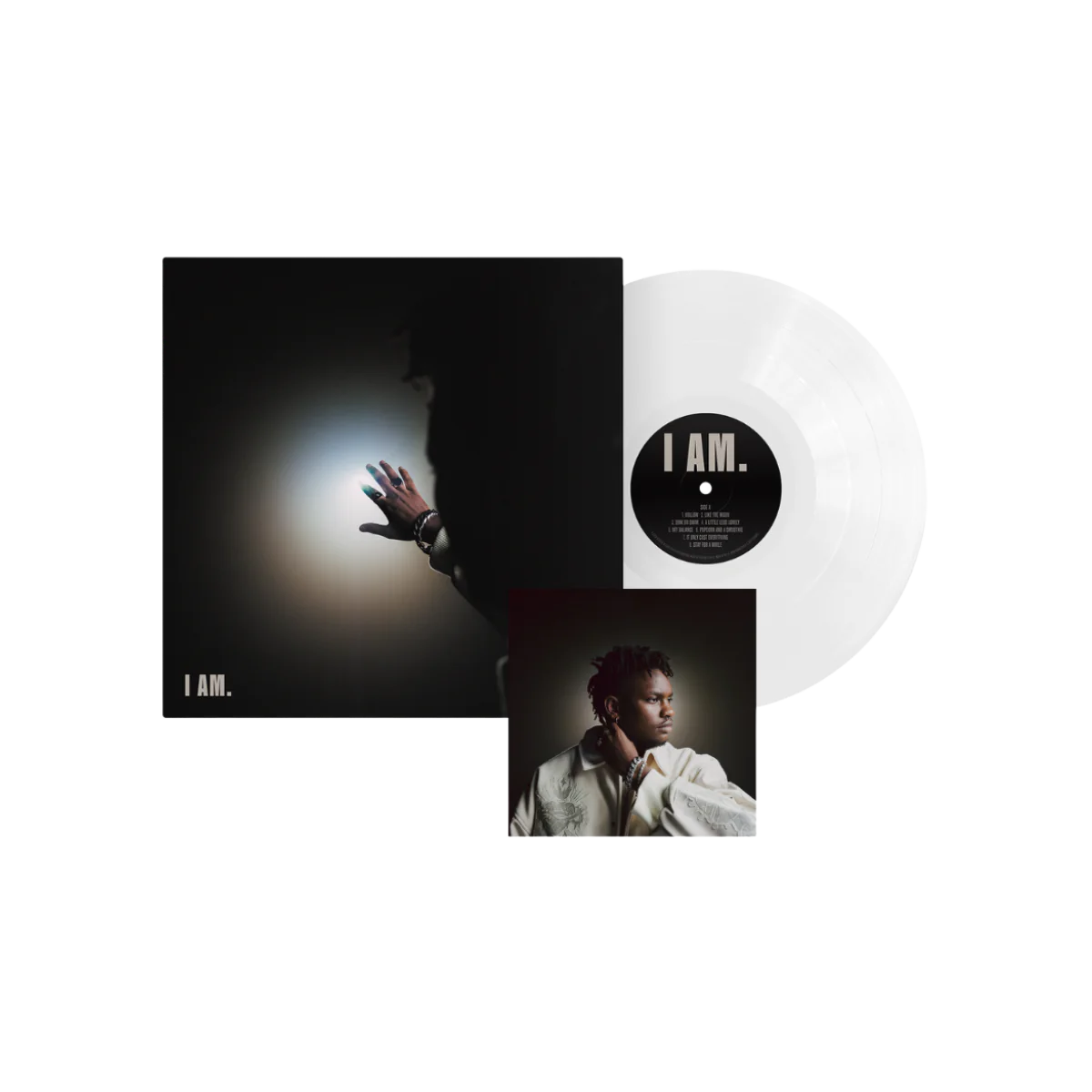 I AM. - White Vinyl