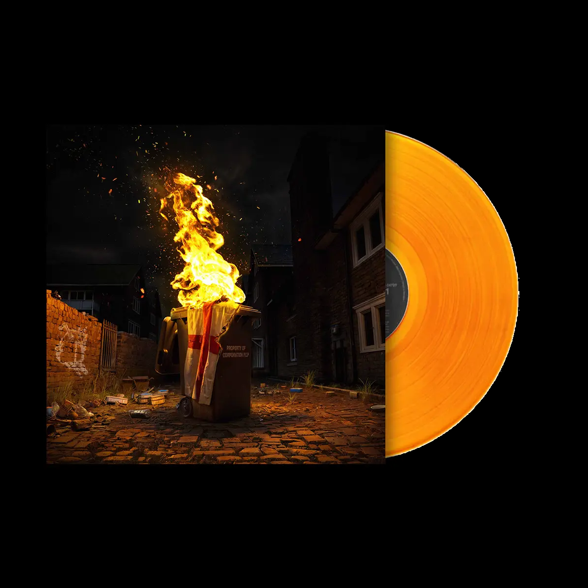 Corporation P.O.P: Limited Salford Skyline Orange Vinyl LP